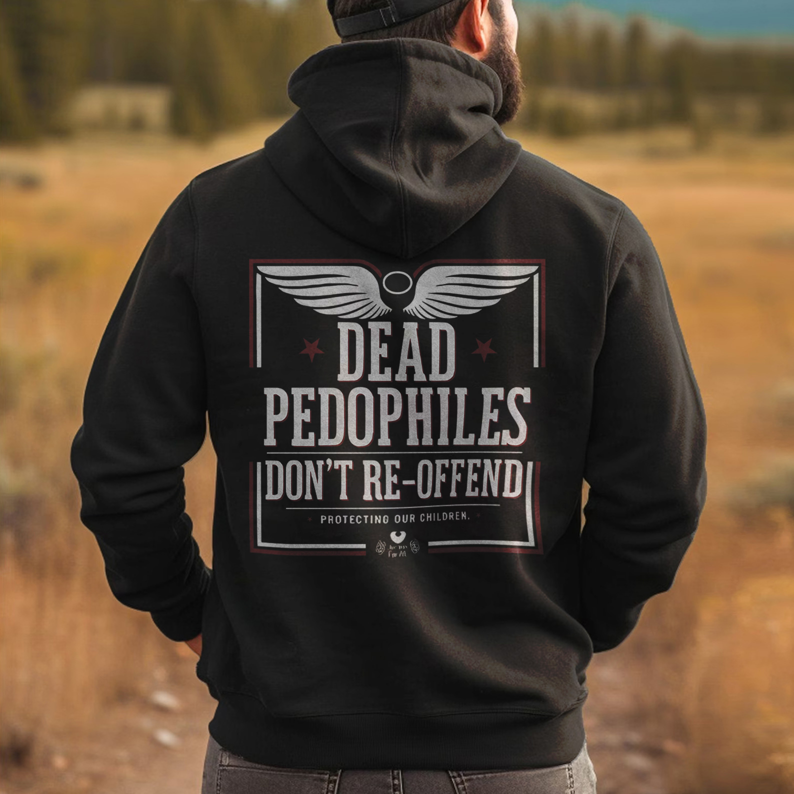 Justice Wing: Speak Out with Purpose Hoodie