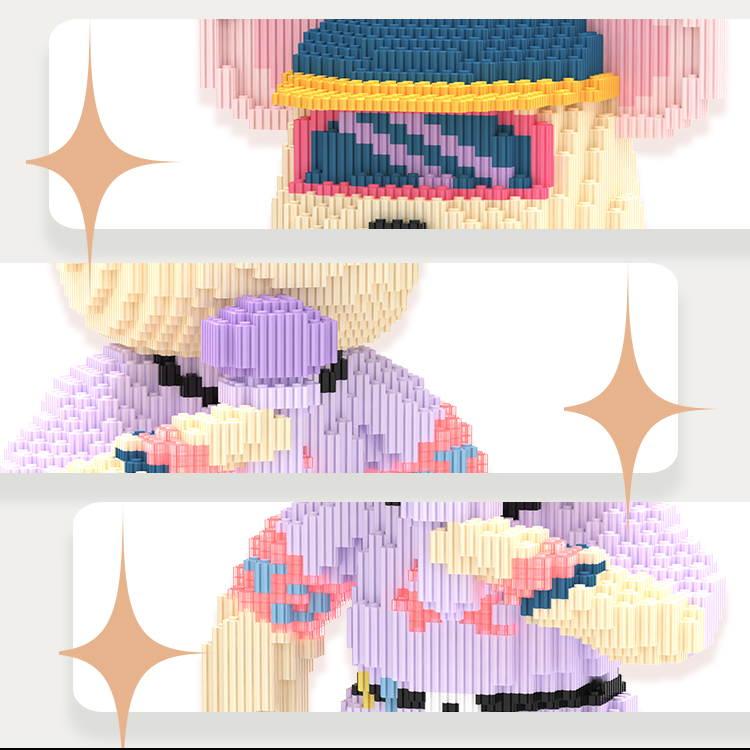 Singer Toy Bear Building Blocks Kit