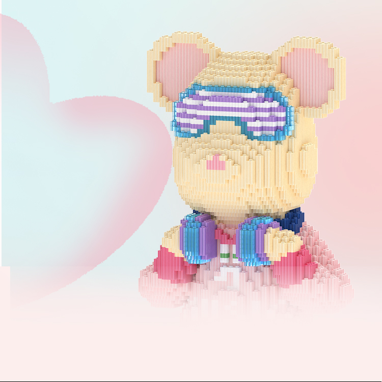 Beetle Toy Bear Building Blocks Kit