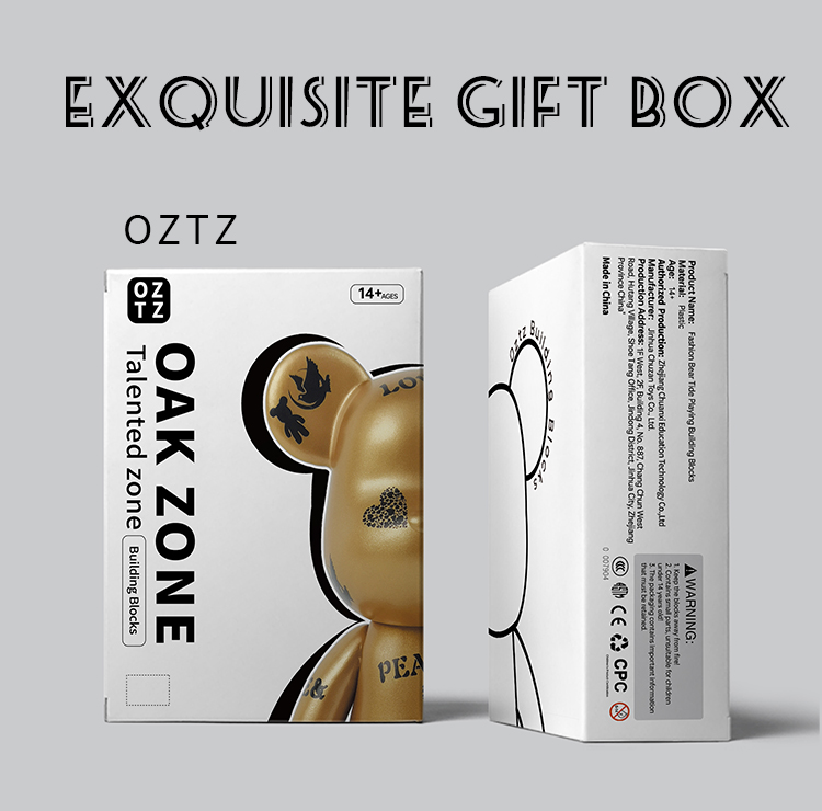 Chloe Moretz Toy Bear Building Blocks Kit