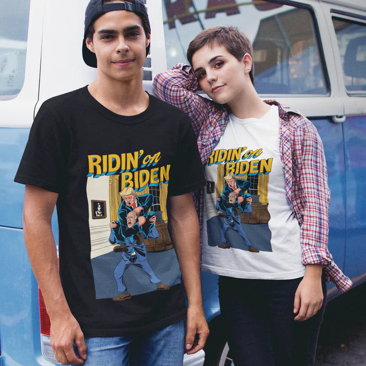 Ridin' on Biden T-Shirt