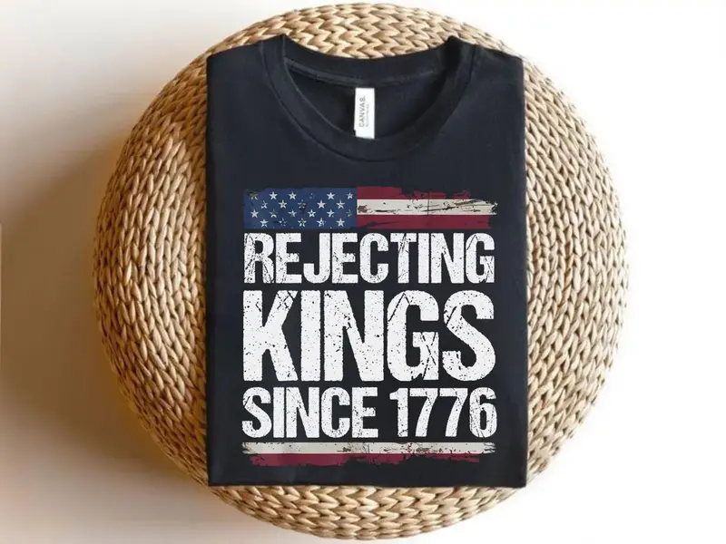 “1776 Anti - Monarchy” American Freedom Heritage Tee | Patriotic History Shirt