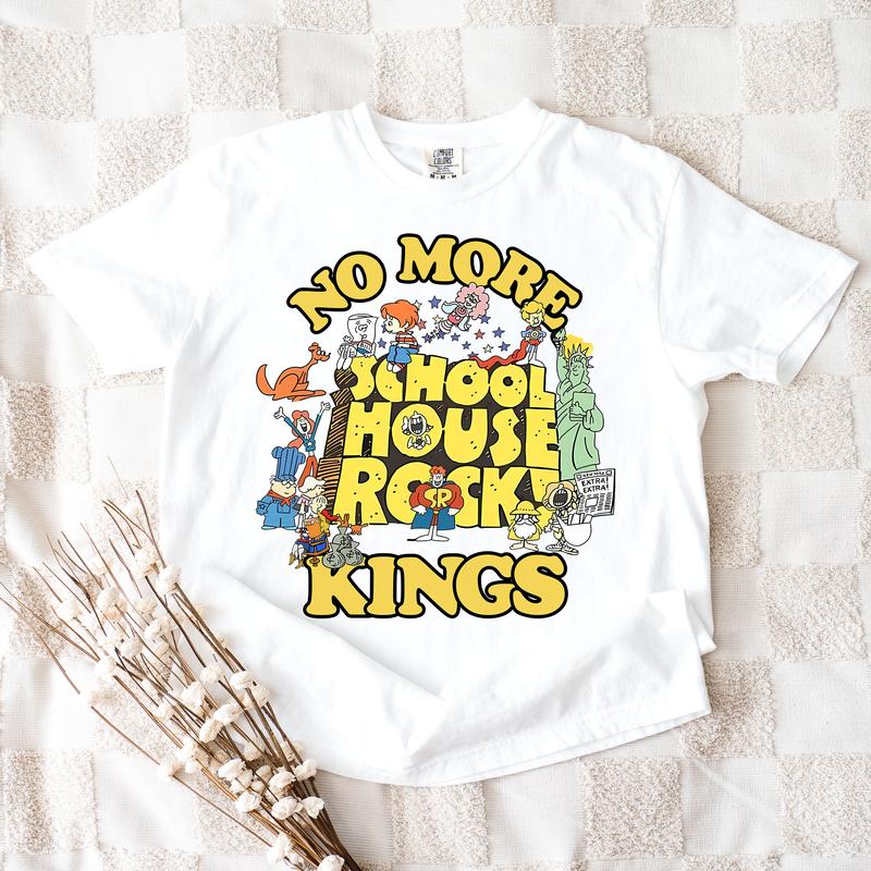 “Schoolhouse Rock! Retro” 80s 90s Nostalgia Tee
