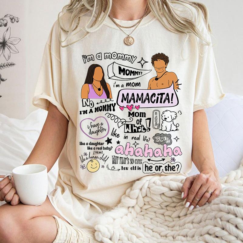 “Mommy Chaos” Funny Mom - Life Doodle Tee