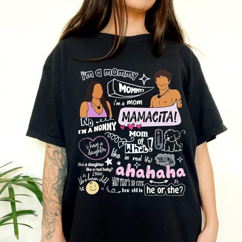 “Mommy Chaos” Funny Mom - Life Doodle Tee