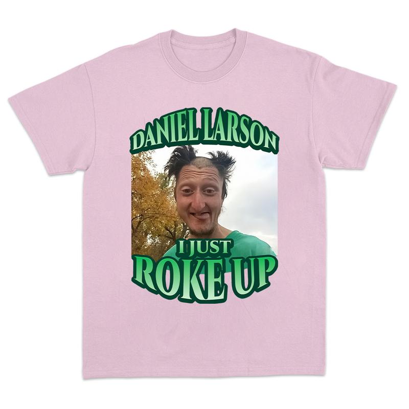 “Daniel Larson Meme” Internet Chaos Black Tee