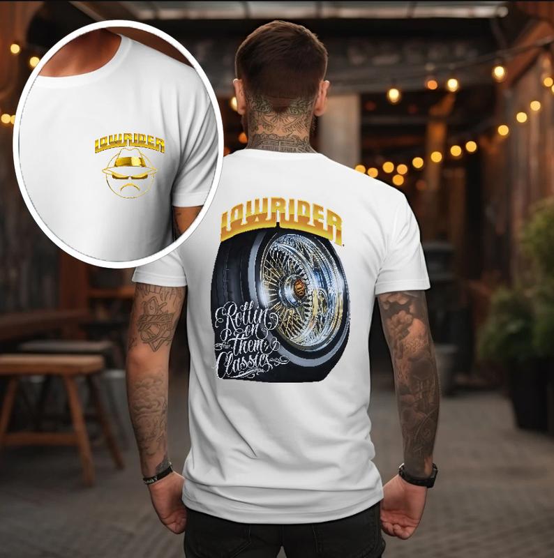 “LOWRIDER Culture” Classic Wheel Rollin' Tee