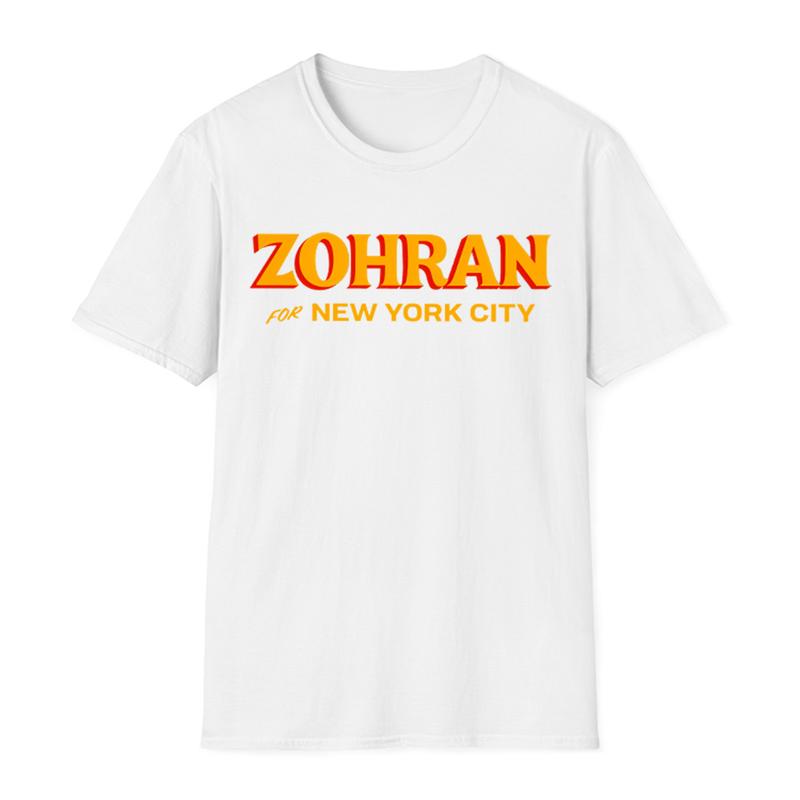 “NYC Support” Zohran For New York City Tee