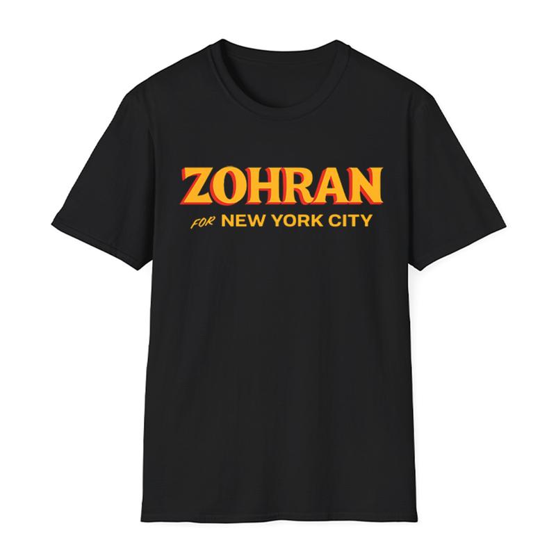 “NYC Support” Zohran For New York City Tee