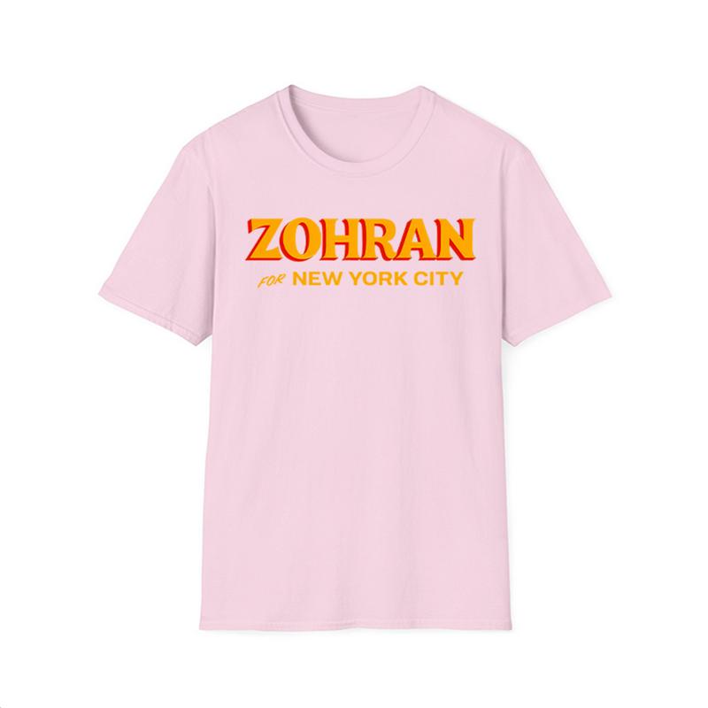 “NYC Support” Zohran For New York City Tee