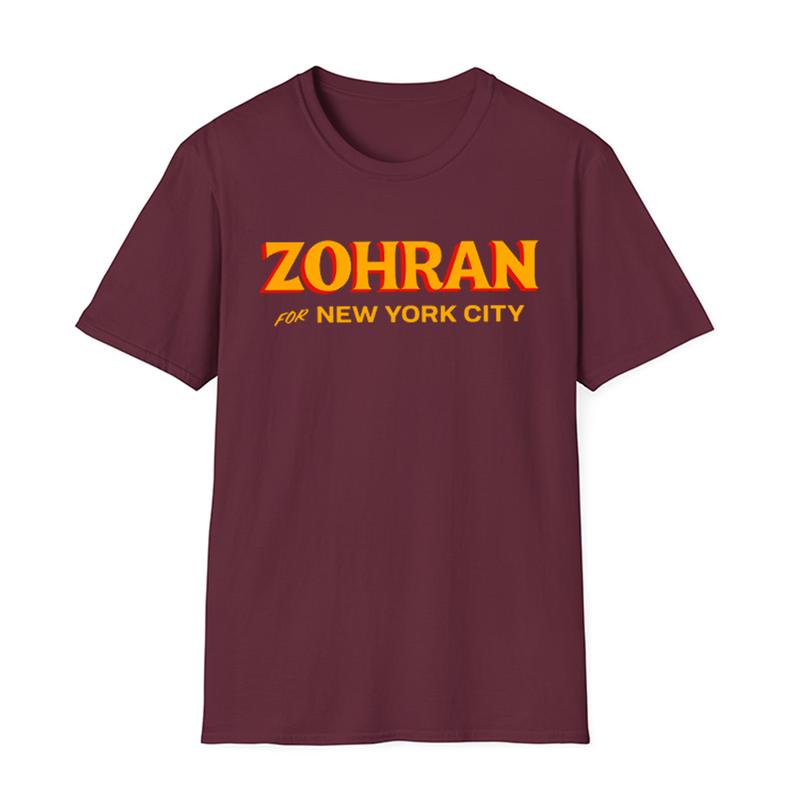 “NYC Support” Zohran For New York City Tee