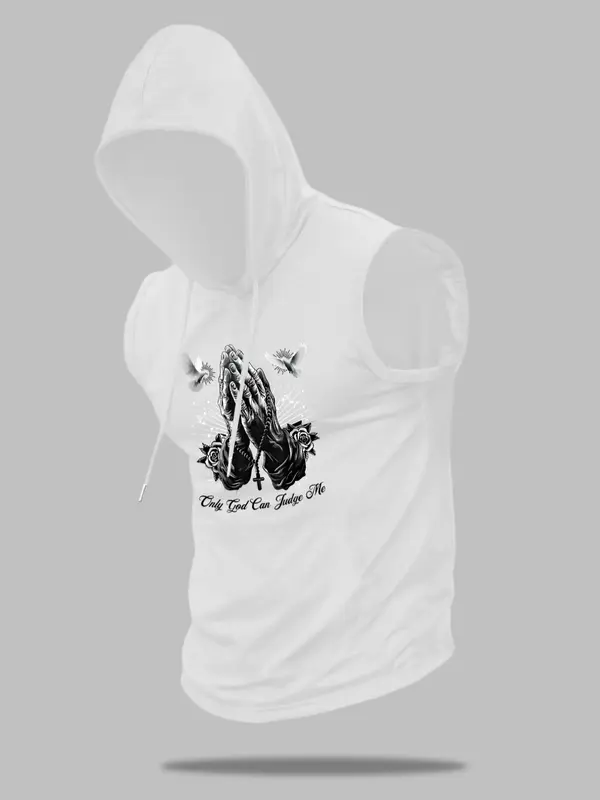 “Spiritual Street Swagger” God Judge Me Hooded Tank