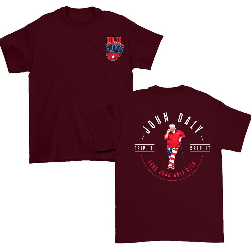 “Golf Legend Tribute” John Daly Graphic Tee