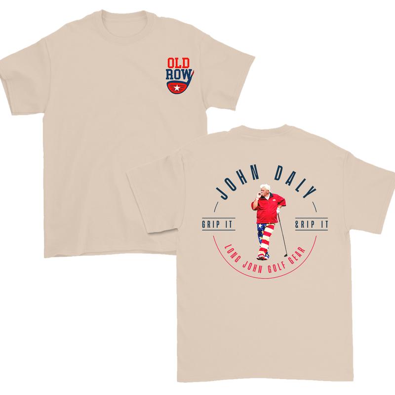 “Golf Legend Tribute” John Daly Graphic Tee