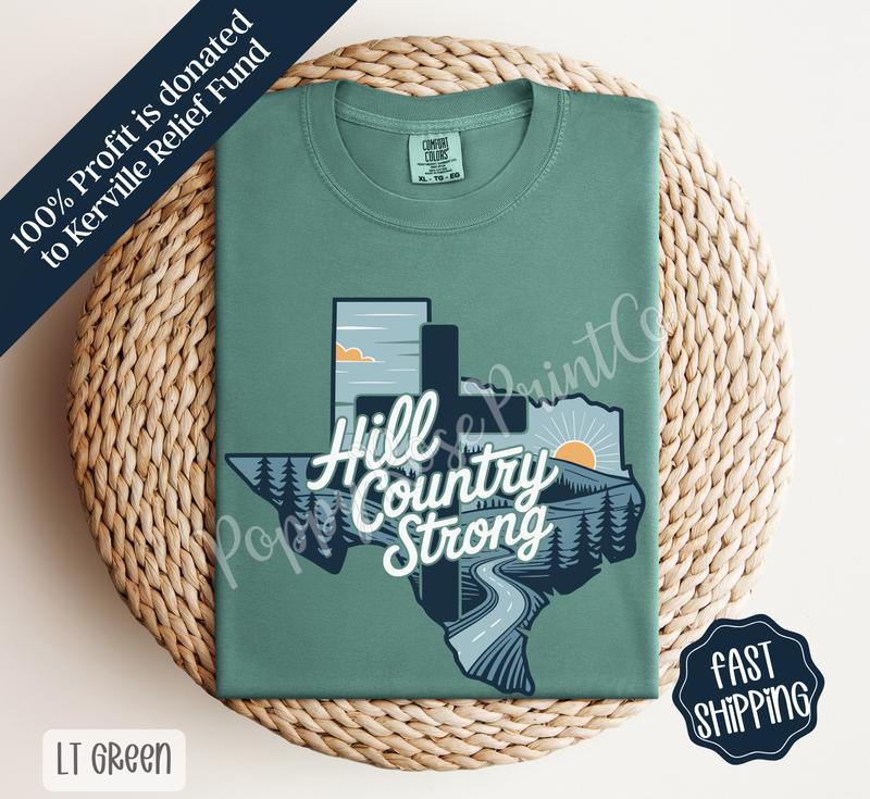 “Hill Country Strong” Texas Charity Tee