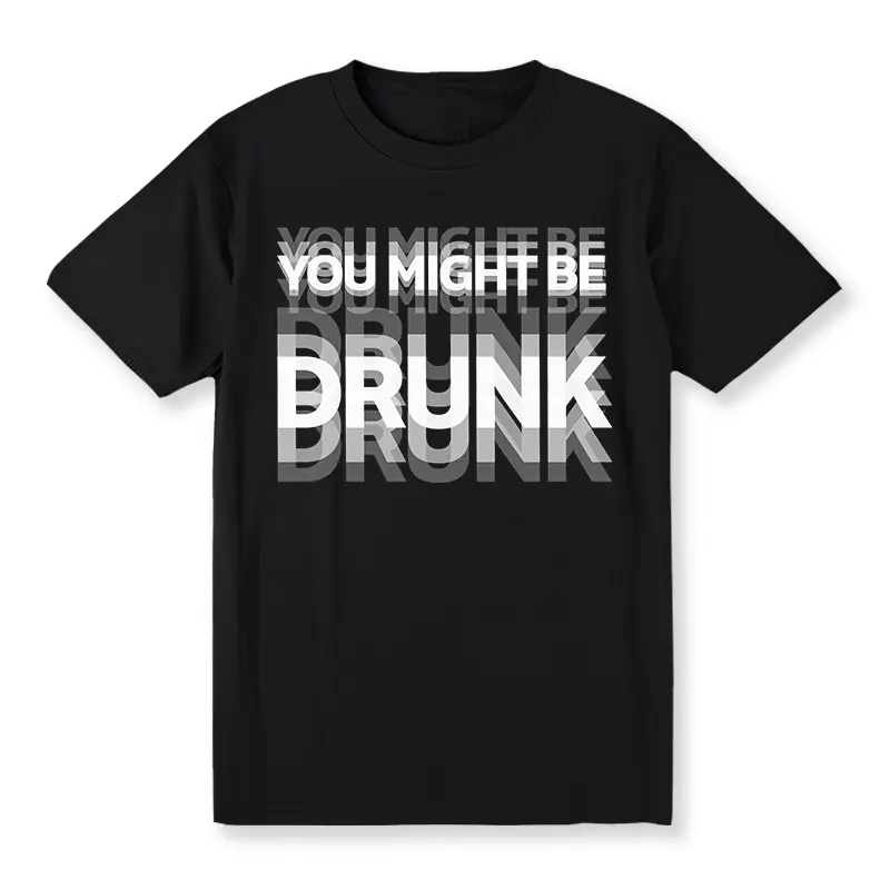 “Drunk Vision Meme” Party Vibe Tee