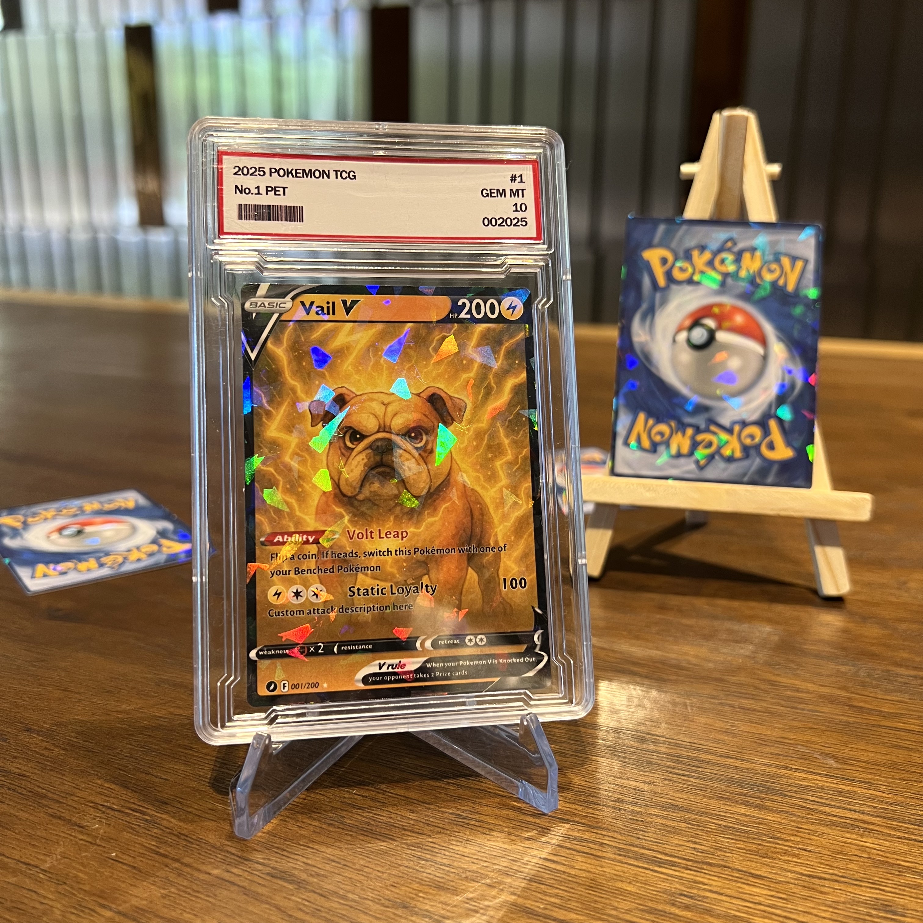 Custom Anime Pet Multiple Attributes Petmon V Card