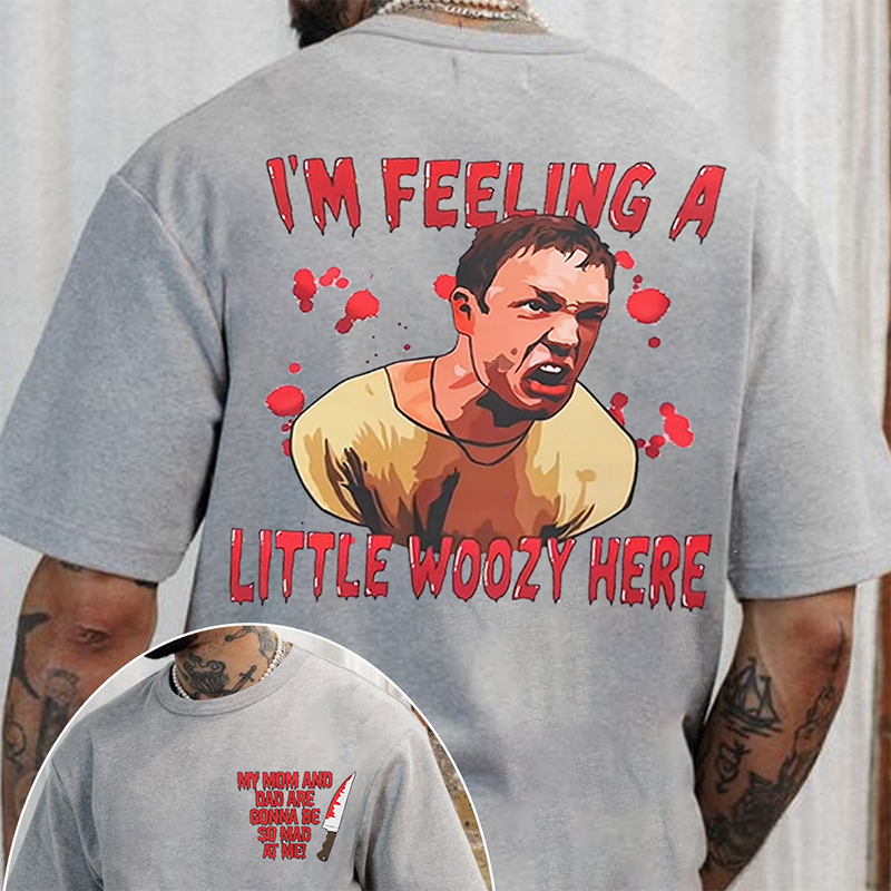 Double-Sided Dark Humor Graphic Tee