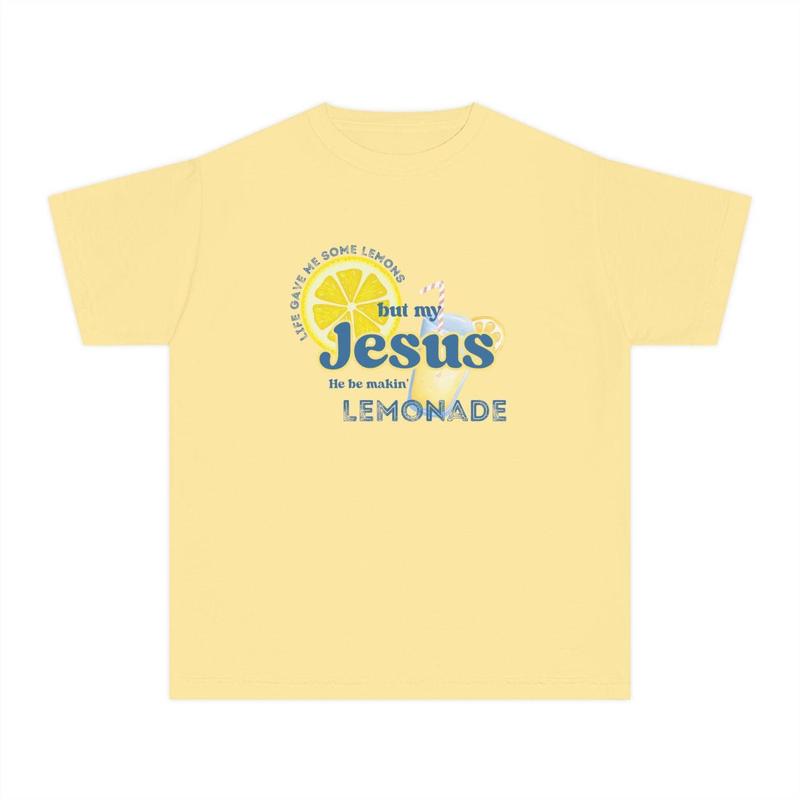 “Jesus Makes Lemonade” Christian Inspirational Graphic Tee