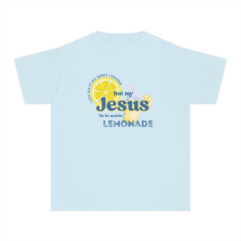“Jesus Makes Lemonade” Christian Inspirational Graphic Tee