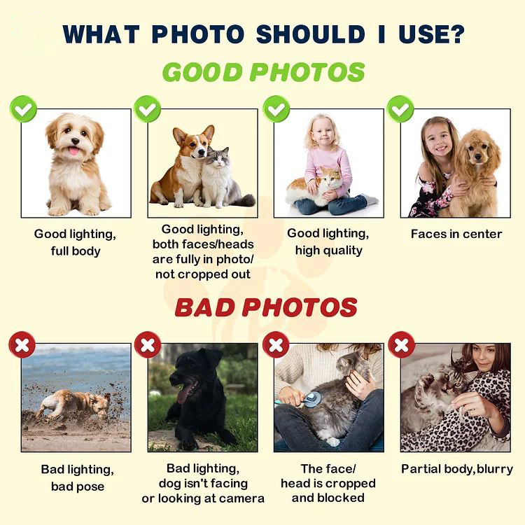 Custom EMBROIDERED Pet Outline Sweater Using Pet Photo Name