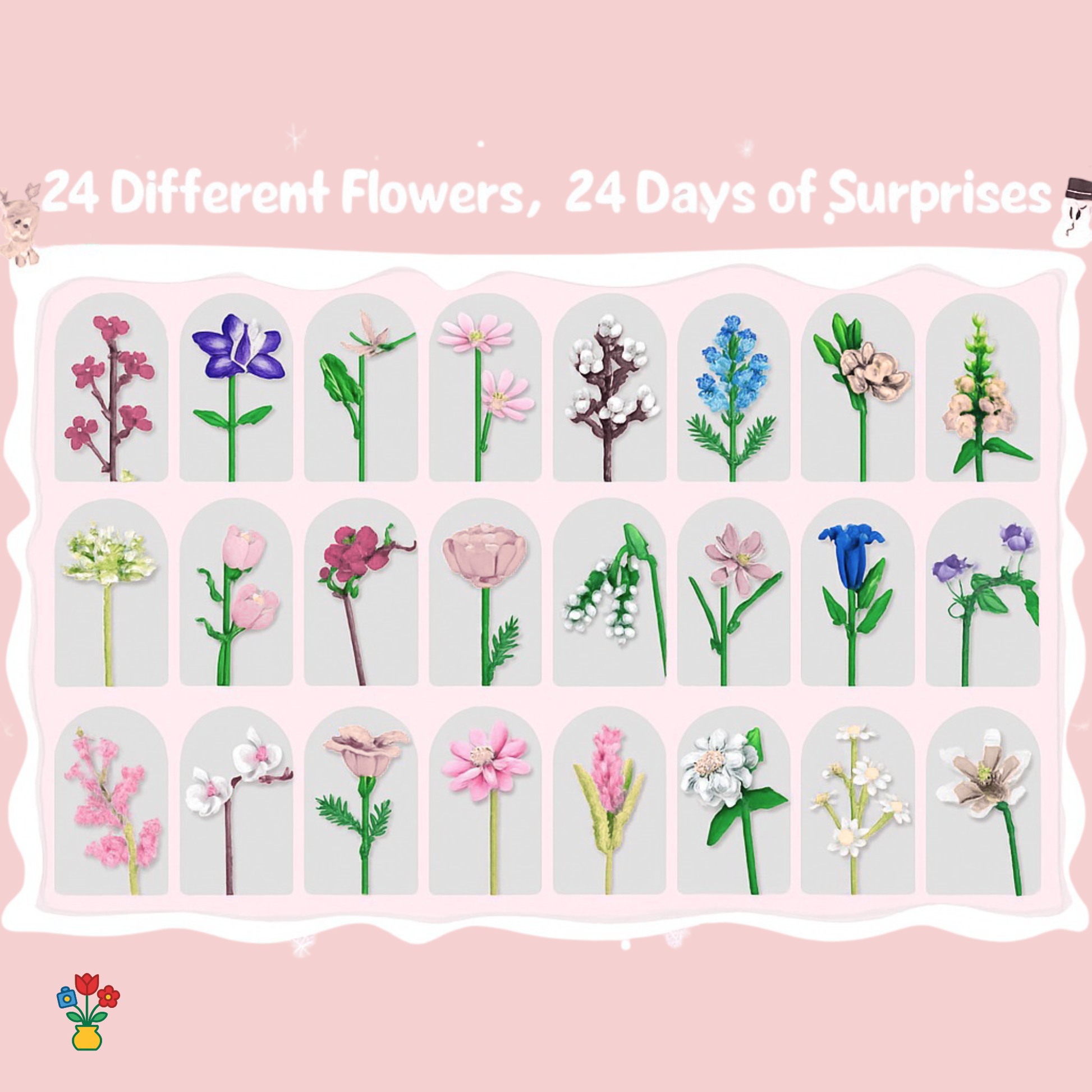 24 Day Flower Bouquet
