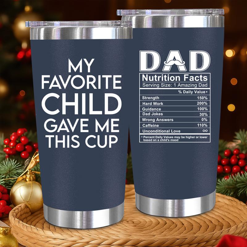 #1 Mom Dad  Funny Custom Tumbler 20oz Cup