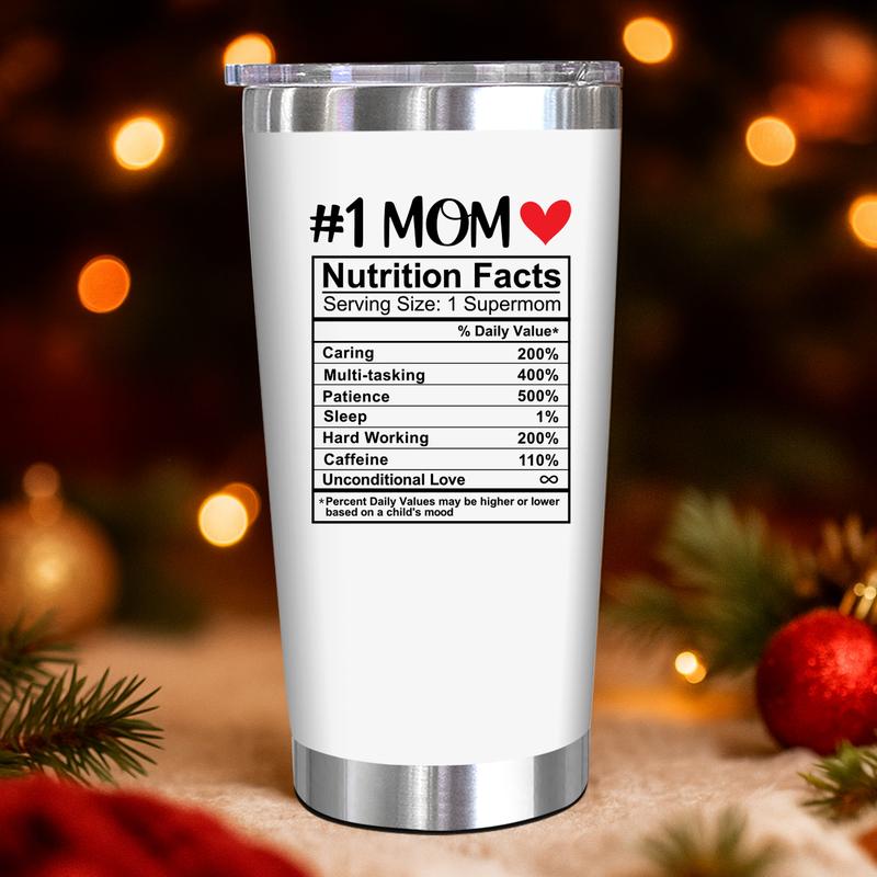 #1 Mom Dad  Funny Custom Tumbler 20oz Cup