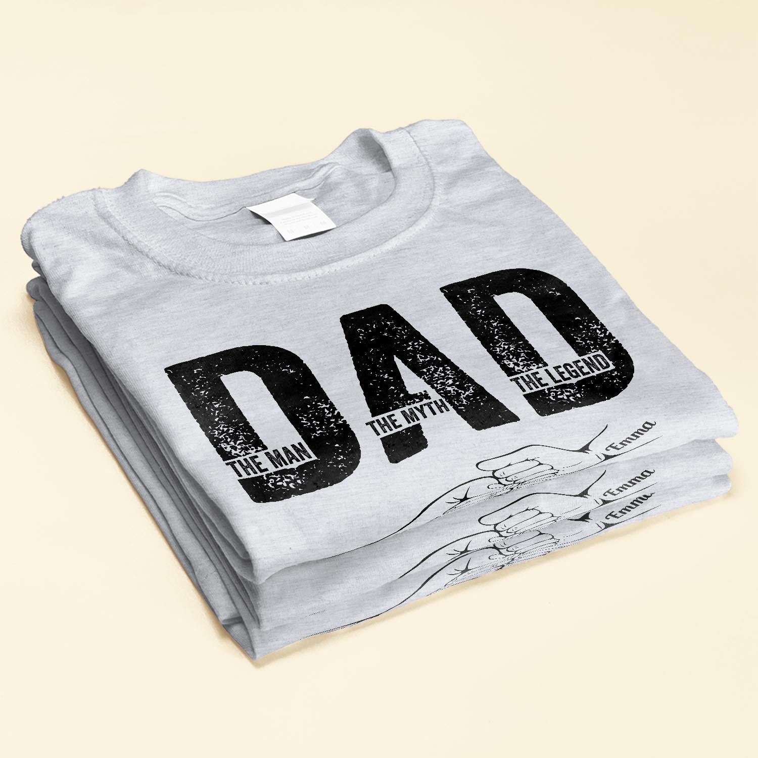 Dad The Man The Myth The Legend Custom Shirt