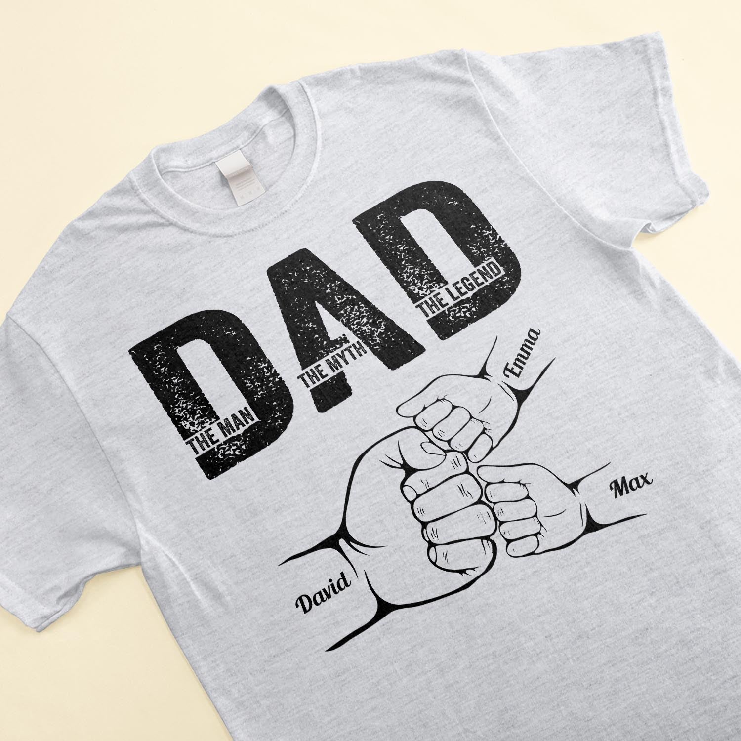 Dad The Man The Myth The Legend Custom Shirt