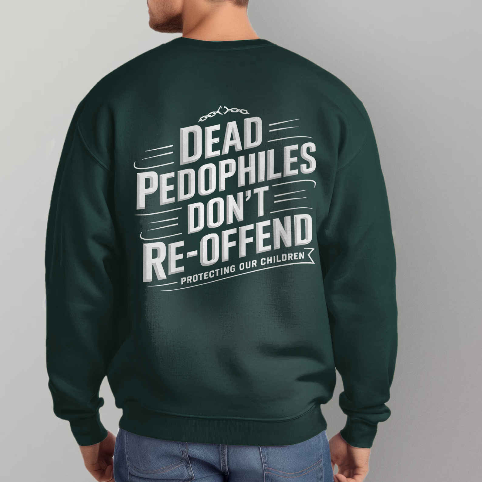 Justice Prevails: No Place for Predators Hoodie