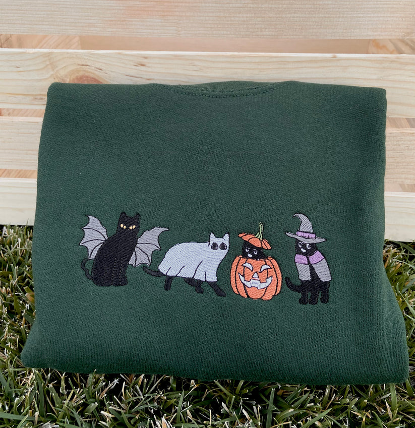 [Copy]Ghost Cat Sweatshirt