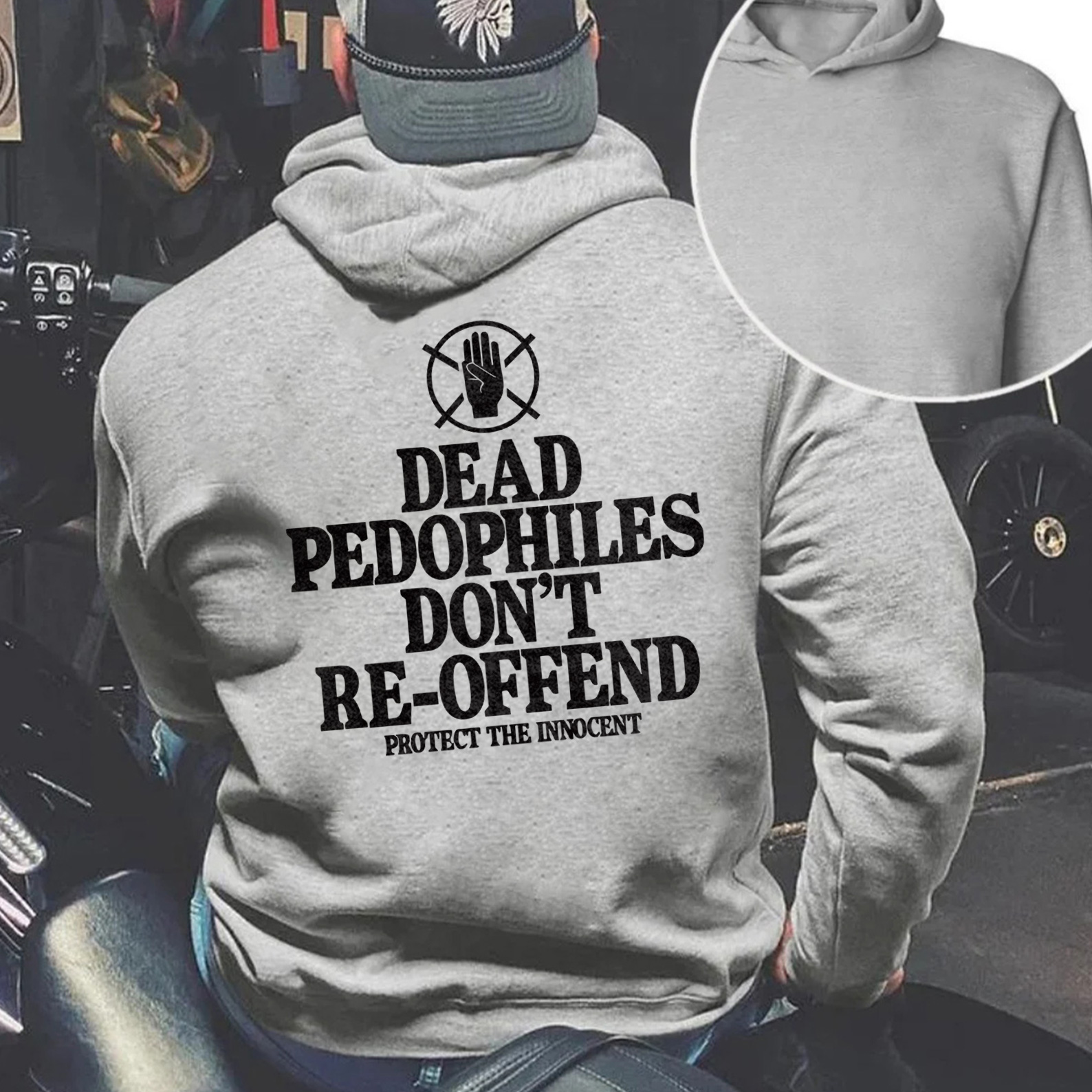 Chains of Accountability: Ending the Cycle Hoodie