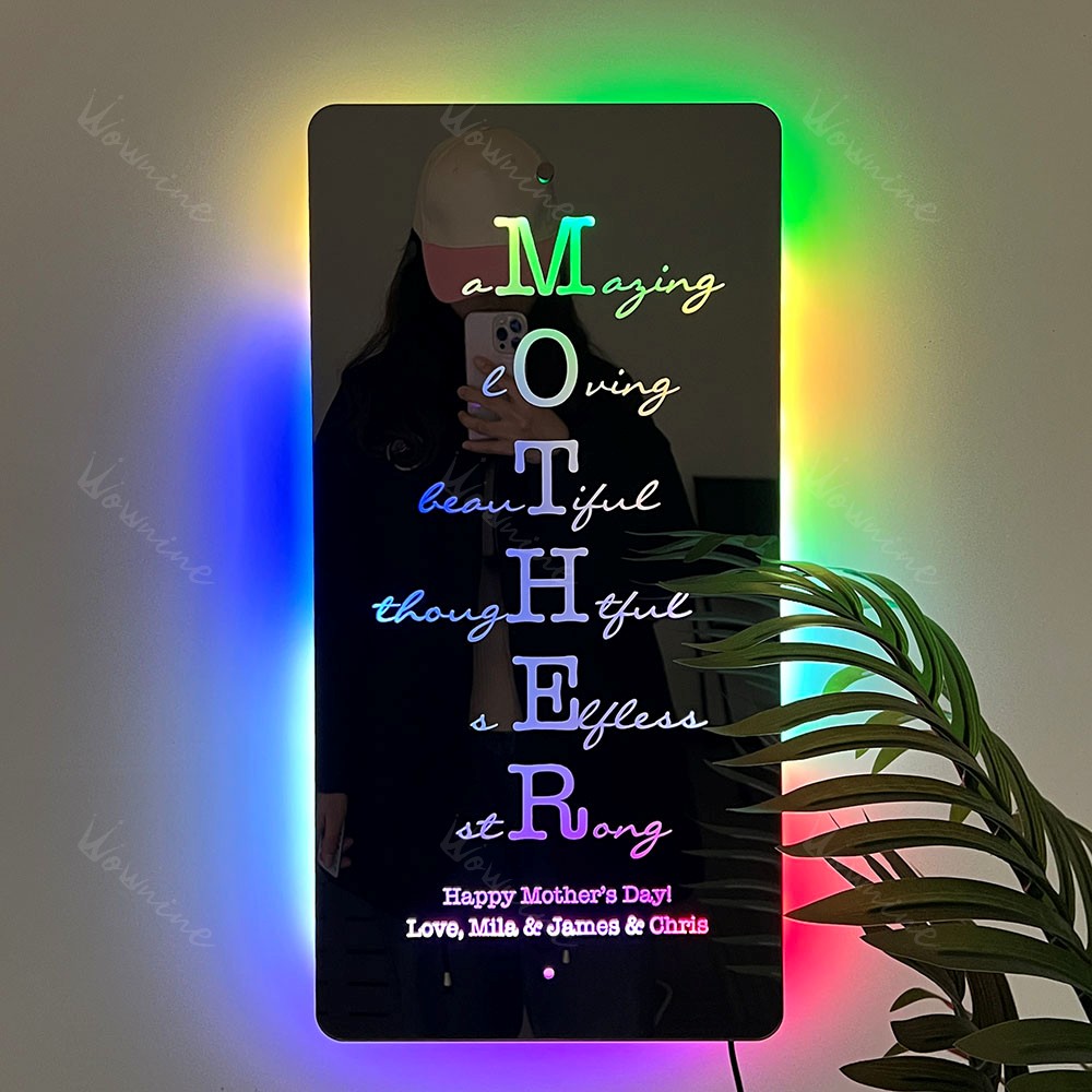 Custom Amazing Mother & Grandma Mirror