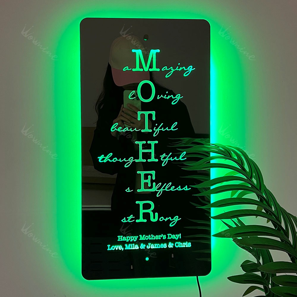 Custom Amazing Mother & Grandma Mirror