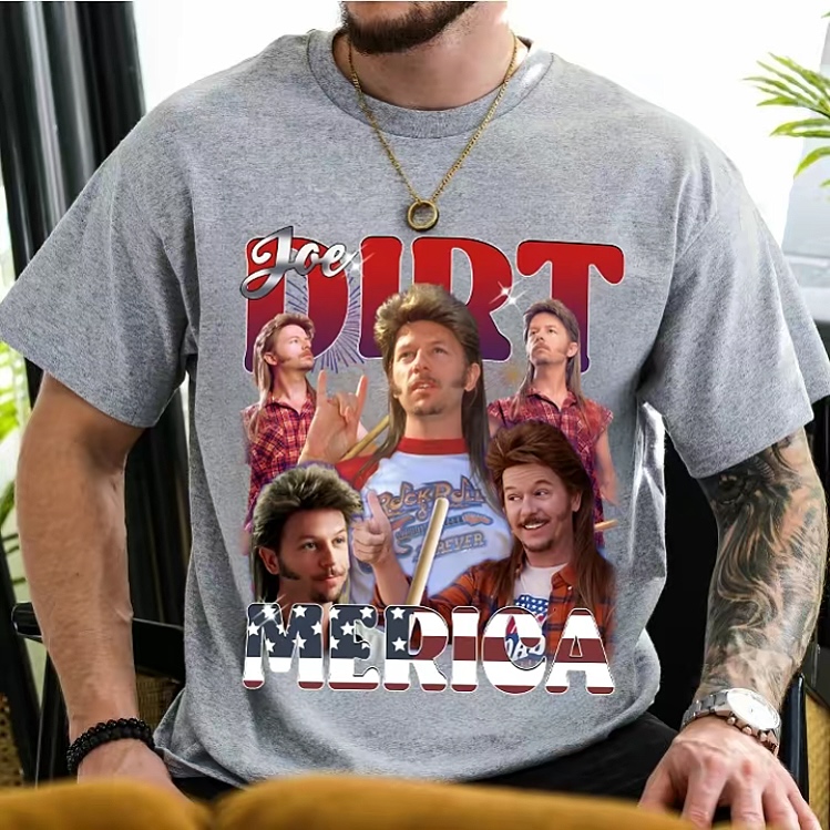 Joe Dirt Merica Great 4th Of July T-Shirt