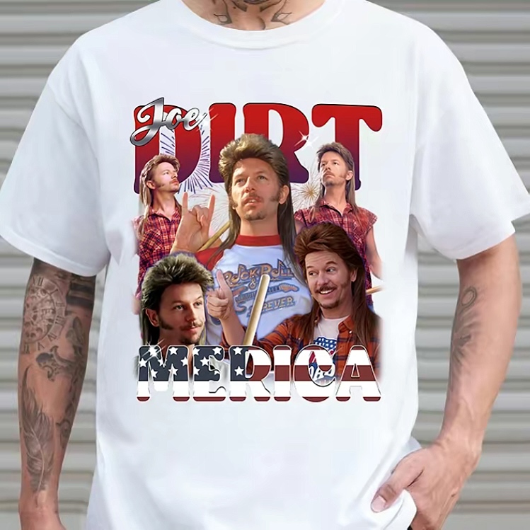 Joe Dirt Merica Great 4th Of July T-Shirt
