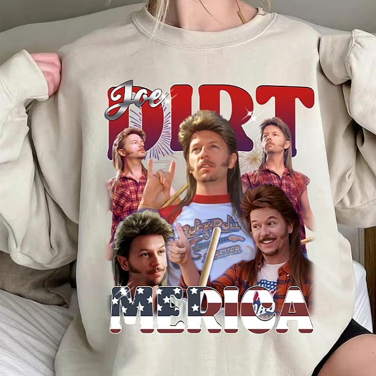 Joe Dirt Merica Great 4th Of July T-Shirt