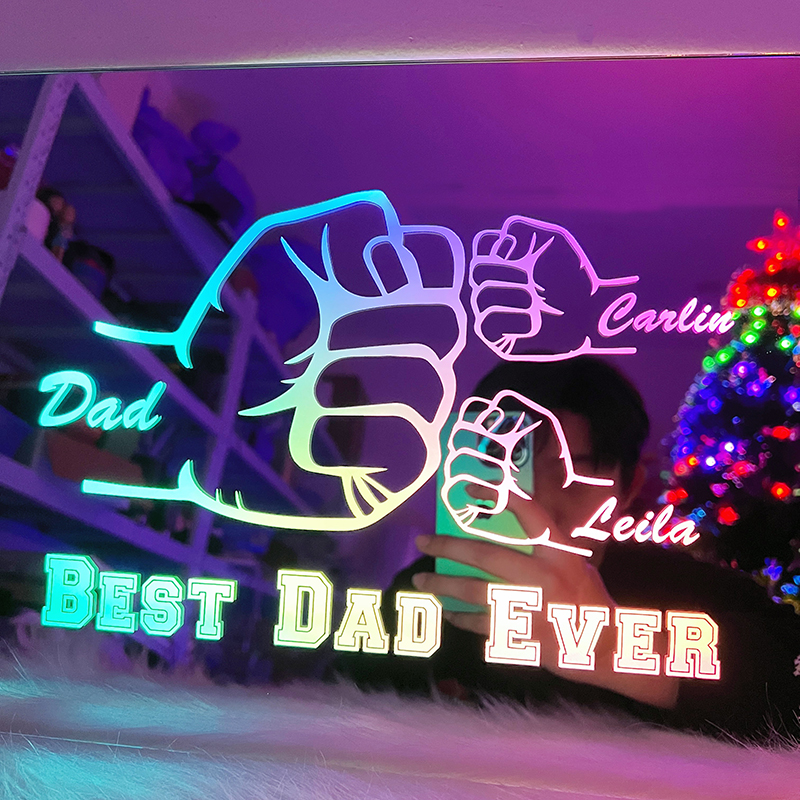 [Copy]Personalized LED Cool Mirror Lights For Sports fans