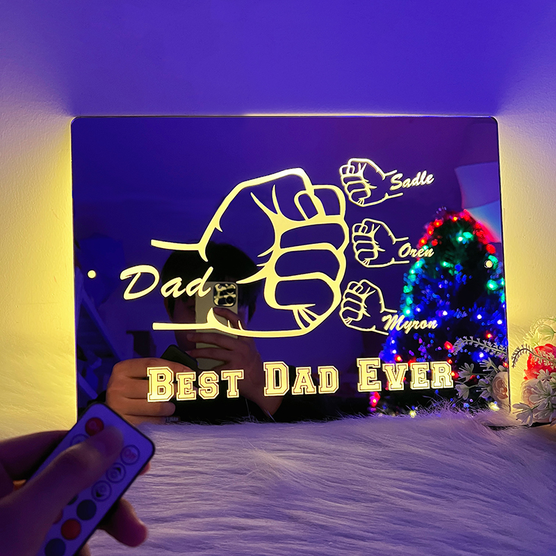 [Copy]Personalized LED Cool Mirror Lights For Sports fans