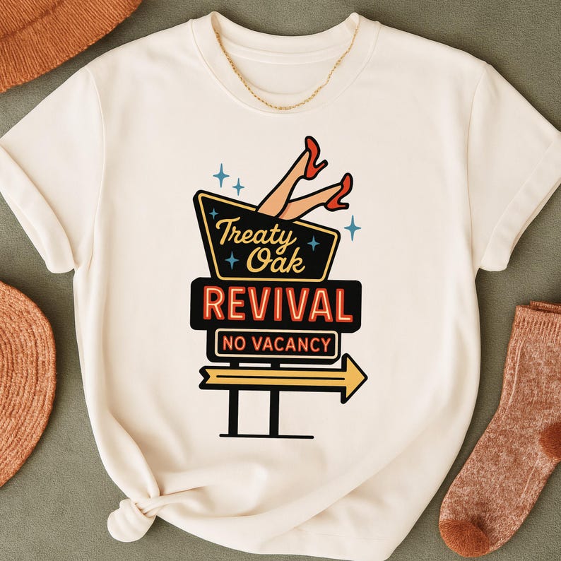 “Retro Road Fun” Treaty Oak Revival Tee