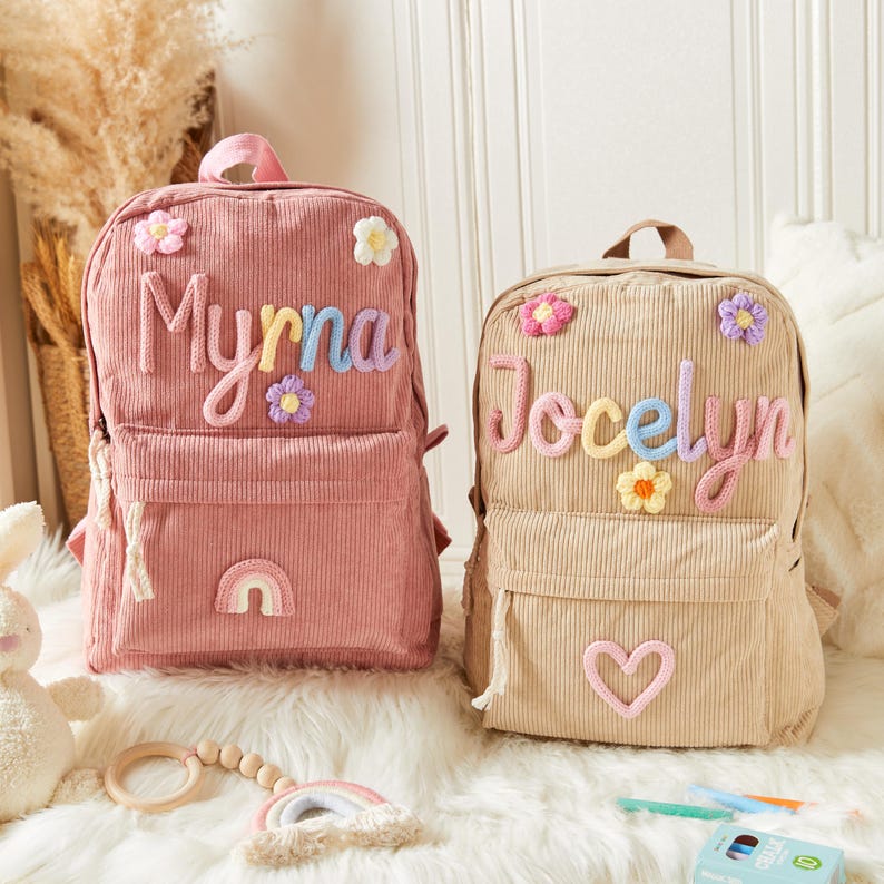 Custom Kids Backpack - Lightweight Durable Toddler Book Bag