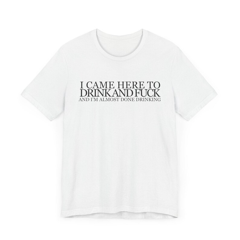 “Wild Night Chaos” Extreme Text Graphic Tee