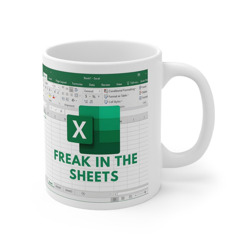 Freak In The Sheets - Excel Spreadsheet Mugs
