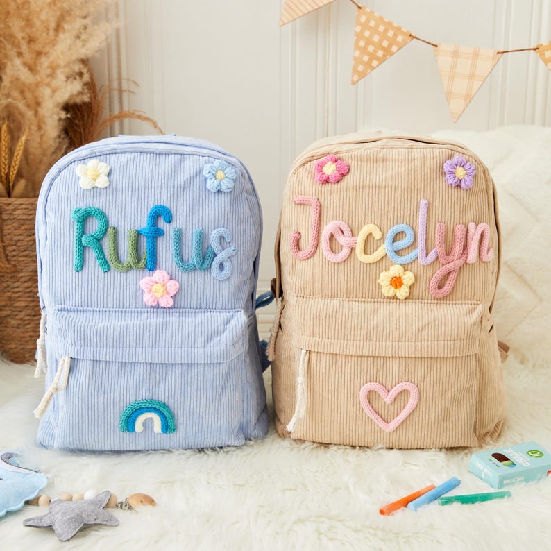 Custom Kids Backpack - Lightweight Durable Toddler Book Bag