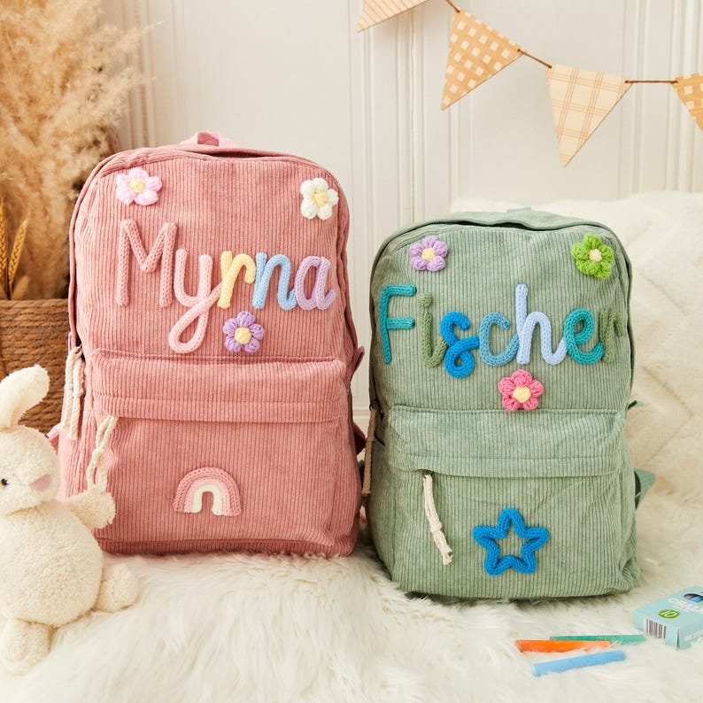 Custom Kids Backpack - Lightweight Durable Toddler Book Bag