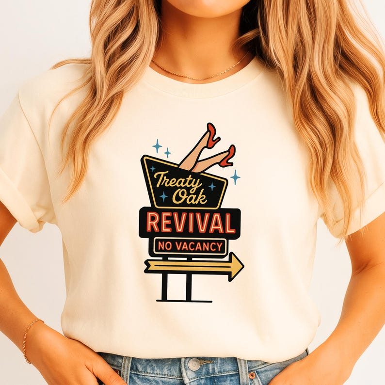 “Retro Road Fun” Treaty Oak Revival Tee
