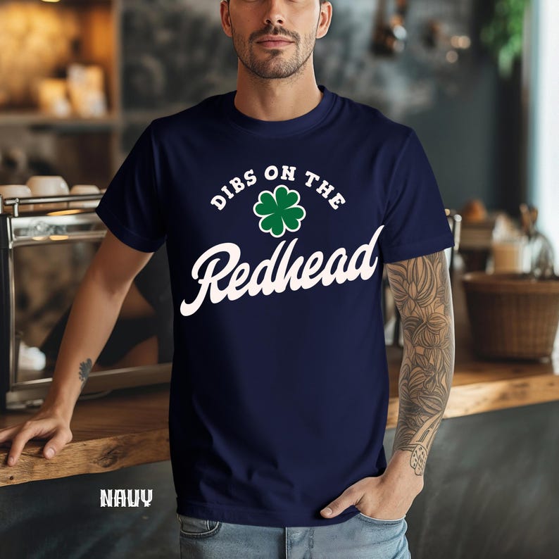 Lucky T-Shirt for Irish Celebrations, Gift for Redheads