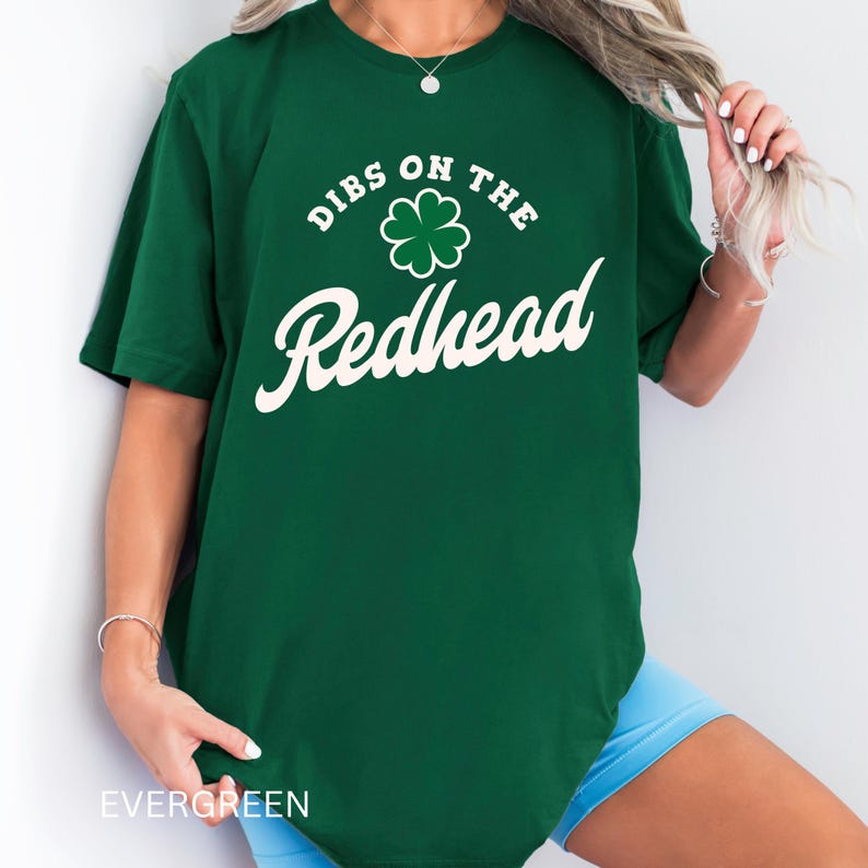 Lucky T-Shirt for Irish Celebrations, Gift for Redheads
