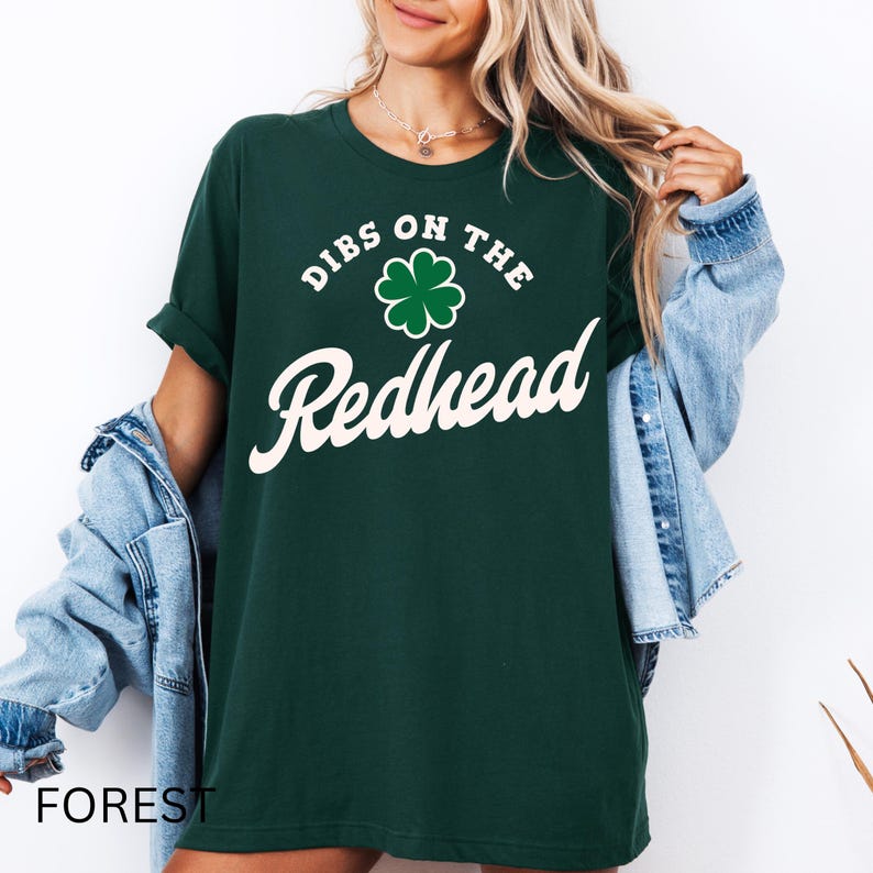 Lucky T-Shirt for Irish Celebrations, Gift for Redheads